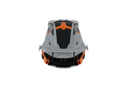 GT Spirit 1:8 MCLaren P1 GTR Pebble Beach grey 2014 incl showcase. Levering 06-2026