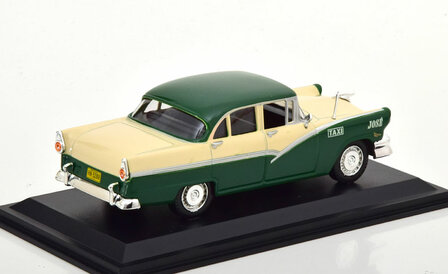 Atlas 1:43 Ford Fairlane Havana taxi beige groen 1955 in blisterverpakking  - Taxi Collection