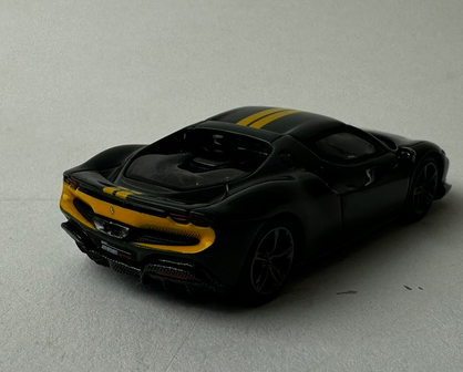 BBR 1:64 Ferrari 296 GTB Assetto Fiorano Grigio Scuro 2024