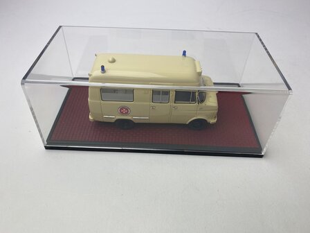 Matrix 1:43 Opel Blitz Voll Johanitter Aalen 65-75 beige, limited 100 pcs