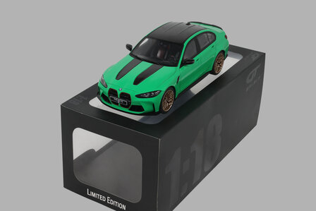 GT Spirit 1:18 BMW M3 CS Signal green 2023. Levering 08-2026