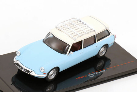 IXO 1:43 Citroen ID 19 Break lichtblauw / wit 1960