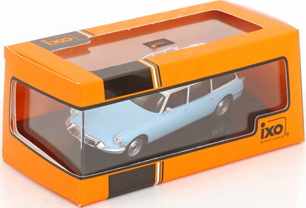IXO 1:43 Citroen ID 19 Break lichtblauw / wit 1960