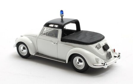 Matrix 1:43 Volkswagen Kever Beetle kuip coach politie Den Haag met tonneau 1958