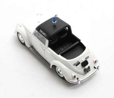 Matrix 1:43 Volkswagen Kever Beetle kuip coach politie Den Haag open 1958