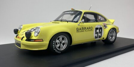 Spark 1:18 Porsche 911 Carrera RSR no59 - Peter Gregg, Hurley Haywood, Dave Helmick - winner 12h Sebring 1973