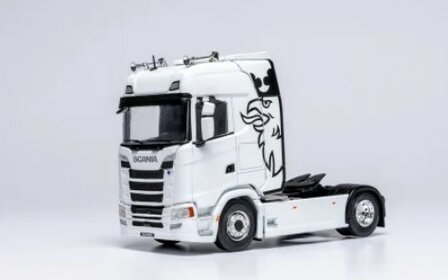 IXO 1:43 Scania S Series white , Decorated. Verwacht week 17