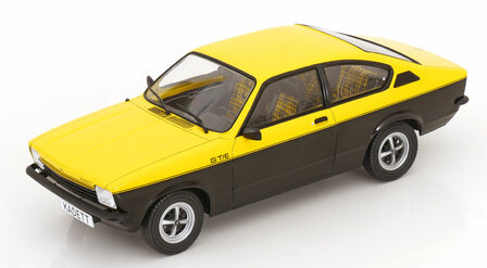 MCG 1:18 Opel Kadett C Coupe GT/E yellow / black 