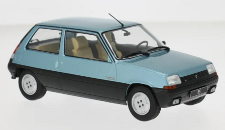 WhiteBox 1:24 Renault 5 GTL lichtblauw metallic 1985. Verwacht eind week 17