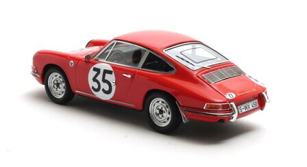Matrix 1:43 Porsche 911 2.0 , no 35 Le Mans rood 1966
