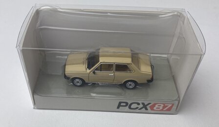 Premium Classiixxs 1:87 Volkswagen Derby I 1979 beige in windowbox