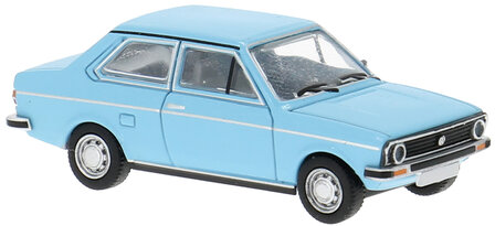 Premium Classiixxs 1:87 Volkswagen Derby I 1977 lichtblauw in windowbox