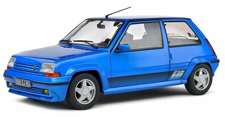 Solido 1:18 Renault R5 GT Turbo MKII 1989 blauw