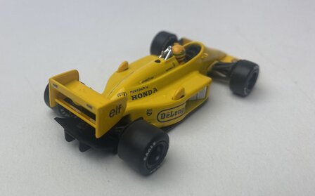 Mini GT 1:64 Lotus 99T, No 12 Ayrton Senna 1987 Monaco Grand Prix Winner