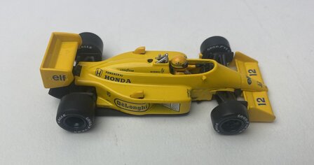 Mini GT 1:64 Lotus 99T, No 12 Ayrton Senna 1987 Monaco Grand Prix Winner