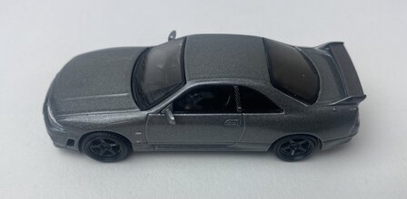 Mini GT 1:64 NISSAN Skyline GT-R Dark Metal Gray (NISMO BCNR33 CRS Version) RHD