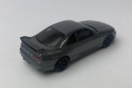 Mini GT 1:64 NISSAN Skyline GT-R Dark Metal Gray (NISMO BCNR33 CRS Version) RHD