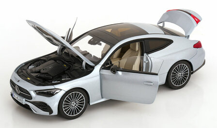 Norev 1:18 Mercedes Benz CLE Coup&eacute; 2024 Hightech Silver