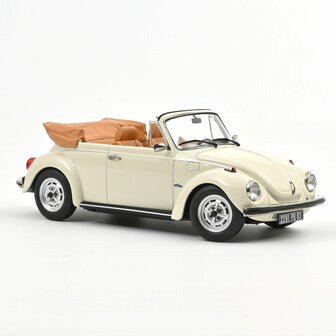 Norev 1:18 Volkswagen 1303 Cabriolet 1972 Cream White