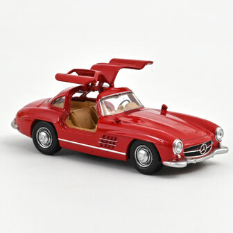 Norev 1:43 Mercedes Benz 300 SL 1954 Fire engine Red Jet car