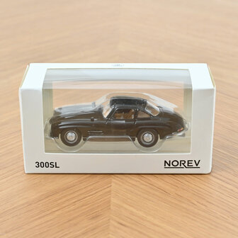 Norev 1:43 Mercedes Benz 300 SL 1954 Black Jet car