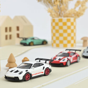 Norev 1:43 Porsche 911 GT3 RS 2022 White - Jet car