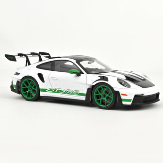 Norev 1:12 Porsche 911 GT3 RS Tribute to Carrera RS 2022 White/Python Green. Levering 08-2026