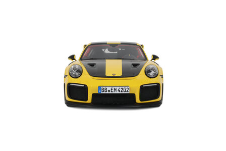 GT Spirit 1:18 Porsche 911 [992.1] GTS2 RS Nurburging LAP Record yellow 2017