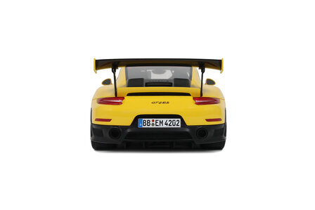 GT Spirit 1:18 Porsche 911 [992.1] GTS2 RS Nurburging LAP Record yellow 2017