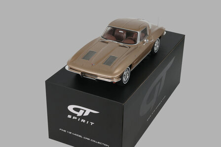 GT Spirit 1:12 Chevrolet Corvette C2 Saddle Tan 1963. Levering 08-2026