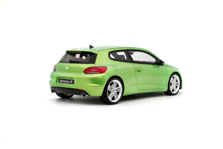 Otto Mobile 1:18 Volkswagen Scirocco 3 PH.1 R Viper green pearl 2008. Levering 01-2027