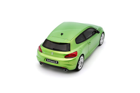 Otto Mobile 1:18 Volkswagen Scirocco 3 PH.1 R Viper green pearl 2008. Levering 01-2027