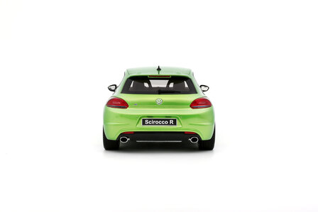 Otto Mobile 1:18 Volkswagen Scirocco 3 PH.1 R Viper green pearl 2008. Levering 01-2027