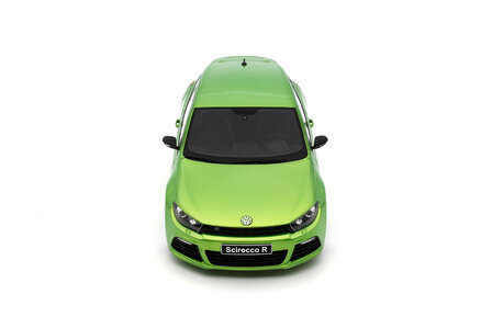 Otto Mobile 1:18 Volkswagen Scirocco 3 PH.1 R Viper green pearl 2008. Levering 01-2027