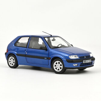 Norev 1:18 Citroen Saxo VTS 1996 Poseidon Blue