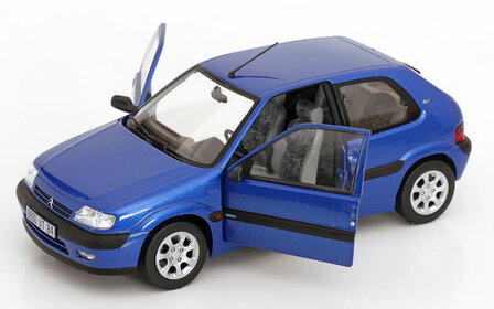 Norev 1:18 Citroen Saxo VTS 1996 Poseidon Blue