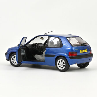 Norev 1:18 Citroen Saxo VTS 1996 Poseidon Blue