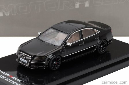 Motorhelix 1:64 Audi S8 2008 zwart
