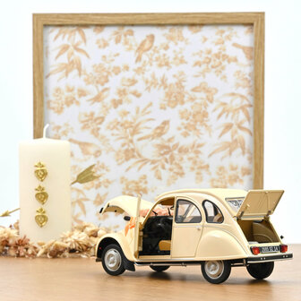 Norev 1:18 Citroen 2CV 1986 Beige Wedding Gift. Levering 10-2026