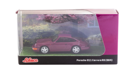 Tarmac 1:64 Porsche 911 Carrera RS (964) Ruby Star - Schuco x Tarmac Works COLLAB64