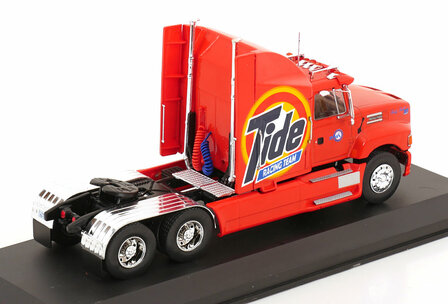 Atlas 1:43 Ford Aeromax Tide Racing Team 1994 oranje in blisterverpakking