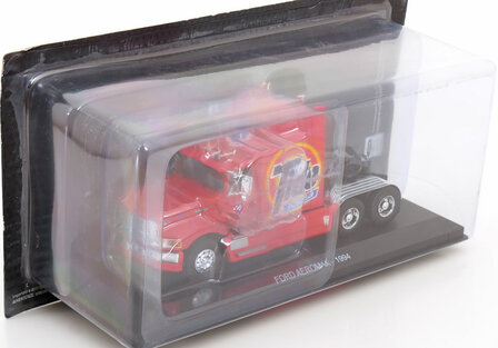 Atlas 1:43 Ford Aeromax Tide Racing Team 1994 oranje in blisterverpakking