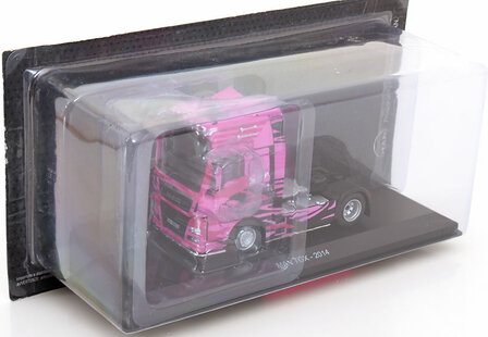 Atlas 1:43 MAN GTX Woman 2014 pink in blisterverpakking