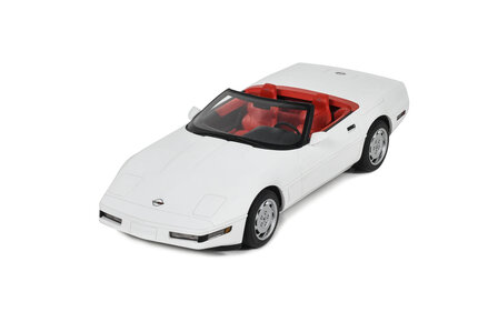 GT Spirit 1:18 Chevrolet Corvette C4 Convertible Arctic white 1995