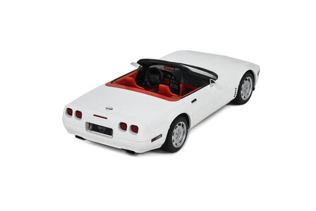 GT Spirit 1:18 Chevrolet Corvette C4 Convertible Arctic white 1995
