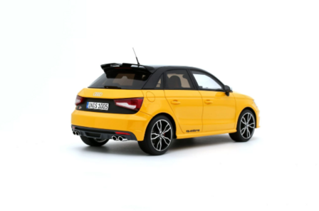 Otto Mobile 1:18 Audi S1 Sportback Vegas Yellow 2015