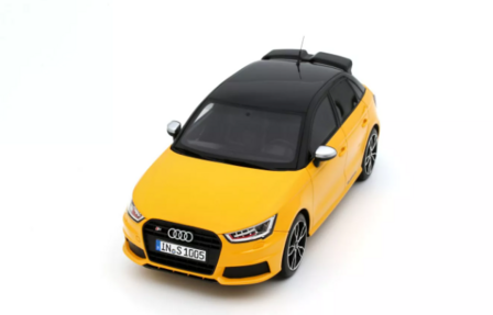 Otto Mobile 1:18 Audi S1 Sportback Vegas Yellow 2015
