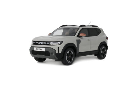 Otto Mobile 1:18 Dacia Duster Extreme TCE 130 4X4 Beige Sandstone 2024. Levering 09-2026