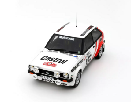 Otto Mobile 1:18 Ford Fiesta 1600 Gr.2 Rallye Monte Carlo 1979