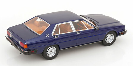 Cult Models 1:18 Maserati Quatroporte III 1979 - 1985 blauw